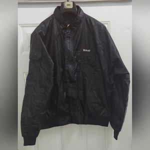 UPSTREAM RACING DIVISION "VALVOLINE" MENS BLACK NYLON MOTO JACKET SIZE XXL NWOT